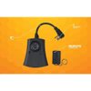 Woods 59746 Outdoor 24-Hour Photoelectric Timer w/Wireless Remote Control & 3-Outlet, Black by Woods