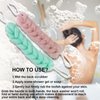 PPHAO - Back Scrubber for Shower - Long Loofah Sponge for Women - Bath Sponge - Loofah Back Scrubber for Shower Exfoliating for Men - 21.5 INCH - Green and Pink Loofah - 2 Pack
