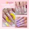 AIRSEE 3PCS Acrylic Nail Brush Set, Size 8/10/14 Beginner & Professional Nail Brushes for Acrylic Application, Acrylic Powder Nail Art Extension and 3D Nail Carving, 3A+ Nylon Nail Brushes
