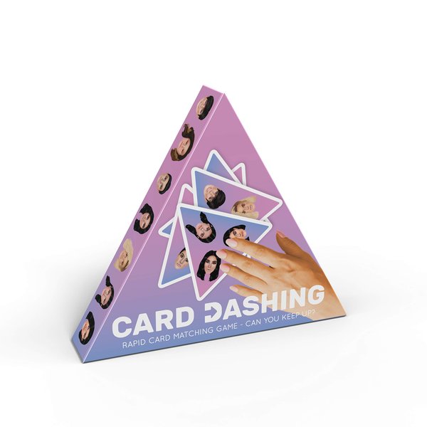 Bubblegum Stuff Card Dashing Game - Speed Snap Card Game - Fast and Fun Celebrity Board Game - Suitable for Family, Kids, Teenagers & Adults