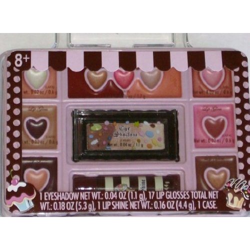 Markwins Sweet Treat Cosmetic Set Girls Make-up Lip Gloss Eye Shadow Makeup