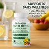 PLYNXE Nutrapure Liver Detox Capsules, 20-in-1 Liverdetox 60 Veggie Capsules Supplement with Milk Thistle, Liver Cleanse Detox & Repair, Liverhealth Formula