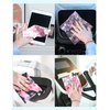 6PCS Thickened Glasses Cleaning Cloth(Certified by Global Recycled Standard) Elegant Flower Design Microfiber Cleaning Cloth, Eyeglass Lens Cleaning Cloths for Reusable Eyeglass and Phone Screens