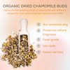 bMAKER Dried Chamomile Flowers (4oz) - Bulk Bag - Kosher Certified Chamomile for Relaxation, Dried Flowers for Soap Making, Lotion, Shampoo, Loose Leaf Chamomile Tea