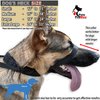 Dog Headcollar for Large Dogs (L), No-Pull Dog Collar for Large Dog. This No-Pull Dog Headcollar Does not harm or Hurt Your Dog and Works Better Than Under Head Pull Collar; Dog Headcollar No Pull