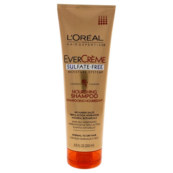 L'Oreal Evercreme Intense Nourishing Shampoo, 8.5 Fluid Ounce