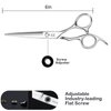 Hair Scissors Hair Cutting Scissors- Fcysy 6” Professional Hair Shears Barber Scissors Haircut Scissors Hairdresser Scissors, Tijeras De Peluqueria Professional, Hair trimming Shears for Women Men