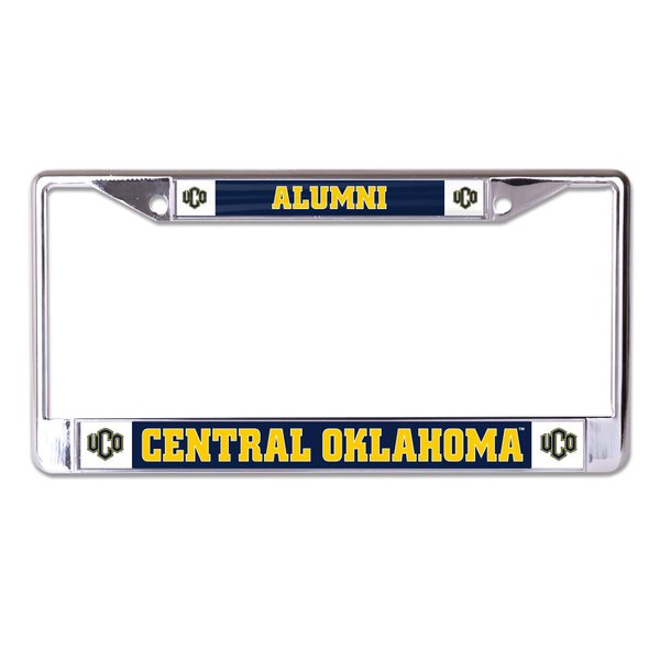 1SCS University of Central Oklahoma Alumni Chrome License Plate Frame