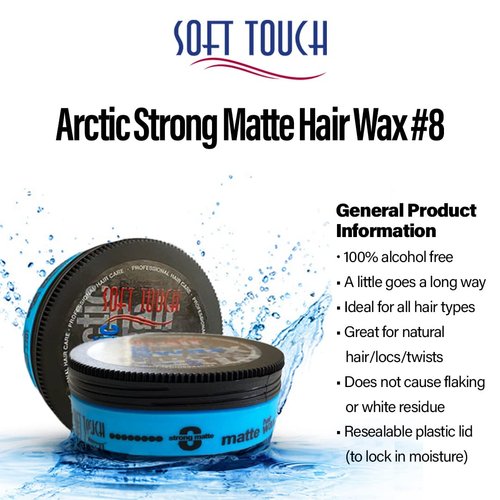 KARATEK SOFTTOUCH Soft Touch Hair Wax (Arctic Strong #8)