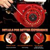 4 Stroke Pull Start Petrol Engine, 6.5HP/7.5HP Horizontal Air Cooled Single Cylinder General Gas Engine Replaces Compatible For Honda GX160 OHV (6.5HP 160CC)
