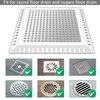 Aojuxix Shower Drain Hair Catcher/Drain Strainer/Shower Drain Cover for Bathroom Floor Drain, Stainless Steel and Silicone (Patented Product)