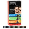 Global Beauty Care 18 Nose Cleansing Strips VARIETY PACK Charcoal with Tea Tree, Witch Hazel, & Vitamin C For Blackheads Removal Strips - 18 Ct