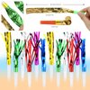 Weoxpr 144pcs Two Kinds of Noisemakers Blowouts Party Horns, Bulk Toys, Birthday Party Favors, New Years Party Noisemakers, Party Accessory, Prizes for Kids, Party Whistles and Streamers