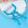 Spring Epilator Facial Hair Remover Hair Removal Spring Upper Lip Chin Cheeks Neck Stainless Steel Hair Threader 2pcs/ Set Blue