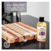 CLARK'S Cutting Board Organic Soap - Enriched with Lavender & Rosemary Oils - Cleaner for Butcher Block, Countertop and Utensils - Cleans and Restores Wood - Use Before Food Grade Mineral Oil