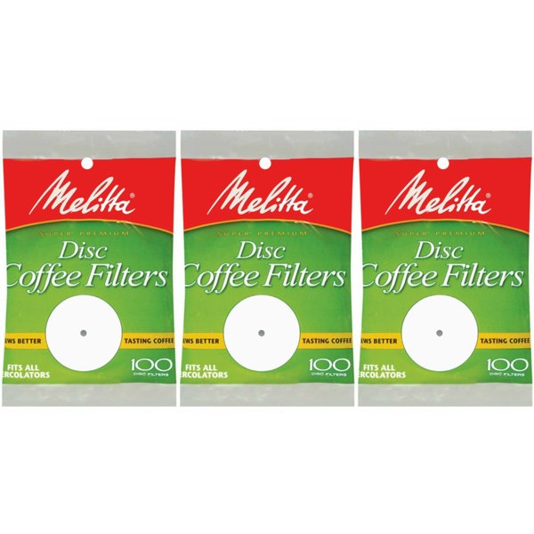 White Disc Coffee Filter