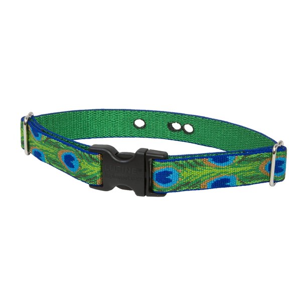 LupinePet Originals 1" Tail Feathers 12-17" Containment Collar Strap for Medium Dogs