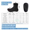 ReHaffe Wetsuit Booties Neoprene 3mm Sand Volleyball Socks Anti Slip Water Booties Socks Keep Warm for Women Youth Water Sport and Beach Activity