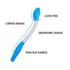 Foldable Long Reach Comfort Wiper - Bottom Wiping Aid - Butt Wiper Self Wipe Assist Toilet Aids Wand - Ideal Daily Living Bathroom Aid for Limited Mobility