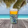 Caroline's Treasures 8548RSC Dolphin Red Cup Hugger Cup Cooler Sleeve Hugger Machine Washable Drink Sleeve Hugger Collapsible Insulator Beverage Insulated Holder