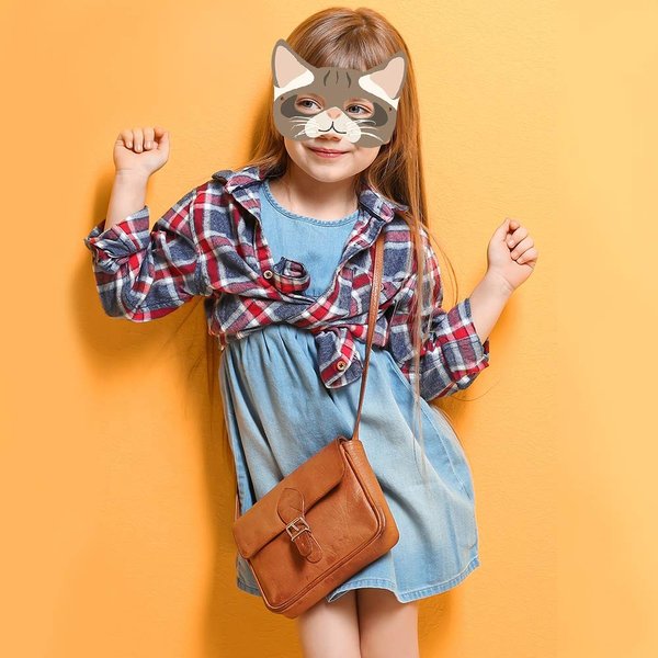 Cat Masks,Cat Party Supplies| Great for Birthday Party | Paper,12Pcs