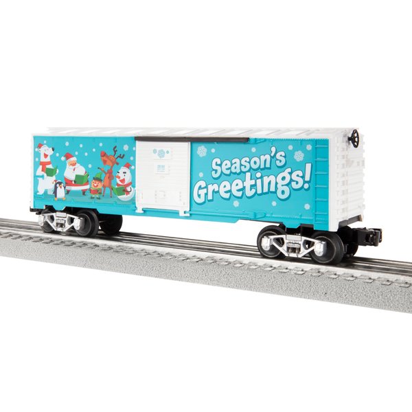 Lionel 2022 Christmas Music Boxcar Plastic Car Toy Vehicle