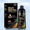 CSFDXD Black Hair Dye Shampoo for Gray Hair coverage,New Upgrade 3 In 1 Black Hair Dye –Herbal Black Hair Shampoo for Women & Men,Long Lasting Black Hair Color Shampoo