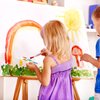 100 Pcs White Plastic Paint Palette 6 Well Watercolor Palette Rectangular Paint Tray Palette Paint Holder Tray Paint Mixing Palette Bulk for Kids Student Adult DIY Craft Art Acrylic Painting