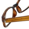 Corinne McCormack Designer Reading Glasses Channing in Amber-Tortoise +1.50