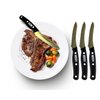 Miracle Blade IV World Class Professional Series Set of Four (4) Serrated Steak Knives