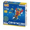 LaQ Crystal 200 | 200 Pieces | 2 Models | Age 5+ | Creative, Educational Construction Toy Block | Made in Japan