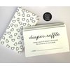 Lil' Labels Diaper Raffle Tickets, Enter to Win Drawing Baby Shower Game, Gender Reveal Party Prize, Made in the USA, 3.5 x 2 - Pack of 50 (Cream Color, Small)