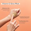Hanskin Vitamin C Glow Mask, Clay Mask with Ascorbic Acid for Glowing Skin and Pore Purifying, Hydrating and Moisturizing [70ml]
