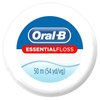 Oral-B Essential Dental Floss Waxed - each, Pack of 3