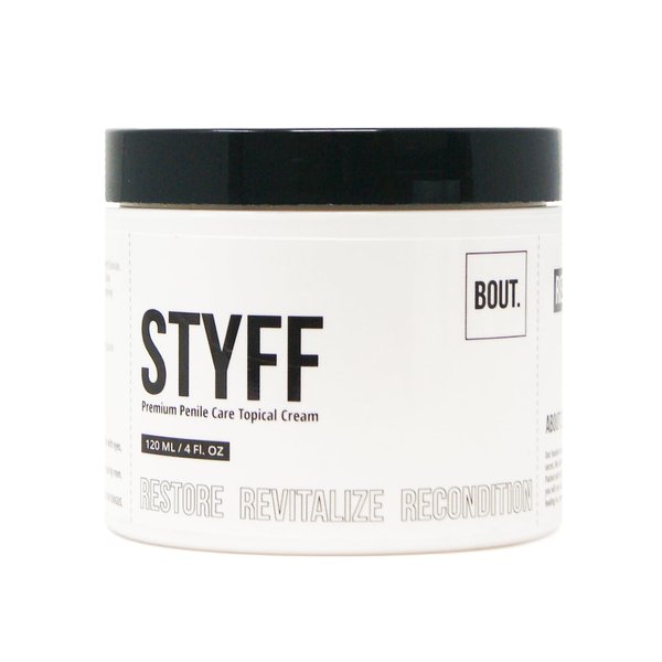 STYFF Natural Penile Health Cream For Restored Penile Health | Revitalize Penile Skin and Reduce Redness, Cracking & Chafing | 4 Oz Penile Creme