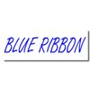 Classroom Stamp - Large Self-Inking Blue Ribbon Stamp with Vibrant Red Ink, Ideal for Computer Science Teachers, 7/8 x 2-1/4 Size - Durable and Easy to Use, Ideal for Grading and Feedback