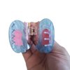 Novelty Chick Hair Clip,Acetate Claw Clips,Hair Clips for Women,Blue