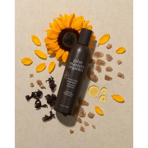 John Masters Organics Intensive Repair Shampoo with Honey & Hibiscus 8 fl oz