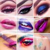 32 Colours Glitter Eyeshadow Palette, Make-Up Palette, Face and Body Glitter, glitter tattoos, festival accessories, Glitter Artistry Palette, Eye Shadow pallets for Women Girls Kids