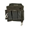 McGuire-Nicholas 8 in. W x 8 in. H Polyester Tool Pouch 7 Pocket Black 1 pc.
