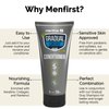 MENFIRST Gradual Gray Darkening Conditioner for Men - Anti Gray Hair Conditioner, Darkens, Thickens, and Hydrates Hair - Sulfate and Paraben-Free - Reverse Gray Hair Treatment - 4 Fl. Oz