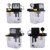 ELEOPTION 110V 1L Dual Digital Display Automatic Lubrication Pump Oiler NC Pump Automatic Cyclic Pump with Pressure Gauge