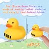 Leitee Ducks for Ducking You've Been Ducked Rubber Ducks Mini Ducks Bulk Yellow Duck Rubber Duckies Yellow Ducky for Bath Toys Birthday Game Pool Party Favors(48 Pcs, Cute)