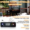 Upgraded Digital W/LCD Display Control Board Replacement Parts AC03P9, PB1100PS1-A003 for Pit Boss Pellet Grill Smokers PB440D2/PB1150G/PB850G/PB550G/PB820/Pro1100 Controller