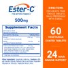 Ester-C Vitamin C, 500mg Tablets, 60-Count, Unflavored (Packaging May Vary)