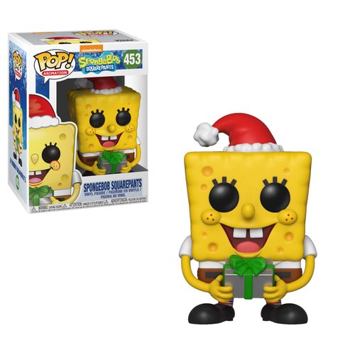 Funko Pop Animation: Spongebob Squarepants - Holiday Spongebob Collectible Figure, Multicolor