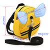 Hipiwe Baby Walking Safety Harness Reins Kid Toddler Strap Backpack Child Safety Harness Assistant with Leash Bee Backpack with Wings