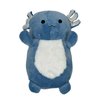SQUISHMALLOWS Official Kellytoy 10 Inch HugMees Squishy Soft Plush Toy Animal (Miss Vi The Axolotl)
