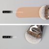 ENZO KEN Flat Foundation Brush for Liquid Makeup, Liquid Foundation Brush, Flat Makeup Brush for Liquid Foundation, Make up Brushes for Liquid Foundation, Makeup Foundation Brush for Liquid. 820 Black