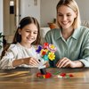 AobiKSEY Flowers Bouquet with Unique Display Stand Building Set, Artificial Flroals Building Set Ideas Gift for Mothers & Valentines Day, Wildflower Building Kits for Home Decoration, Presents 6+ Year